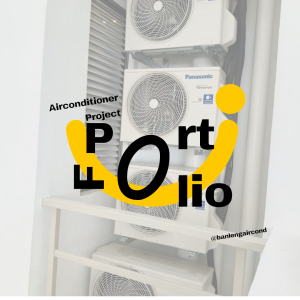 Running Air Conditioner Piping Completed at Vivo Executive Apartment, Penang
